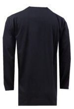 Μπλούζα Μακρυμάνικη Μακό Μαύρη Μεγάλα Μεγέθη / Υπερμεγέθη CRG 222 288