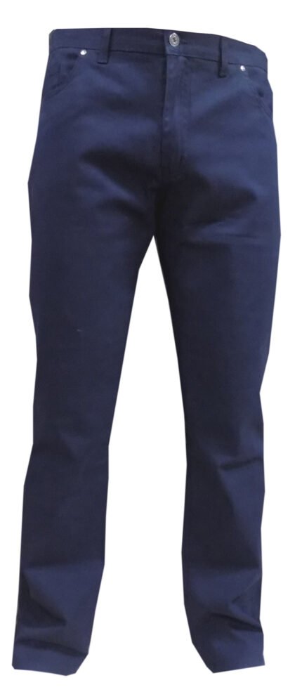 Παντελόνι Ελαστικό Πεντάτσεπο Σκούρο Μπλε Μεγάλα Μεγέθη / Υπερμεγέθη DS 01675 N