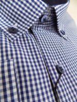 Πουκάμισο Μακρυμάνικο Σκούρο Μπλε Μεγάλα Μεγέθη / Υπερμεγέθη  PG 28767 03