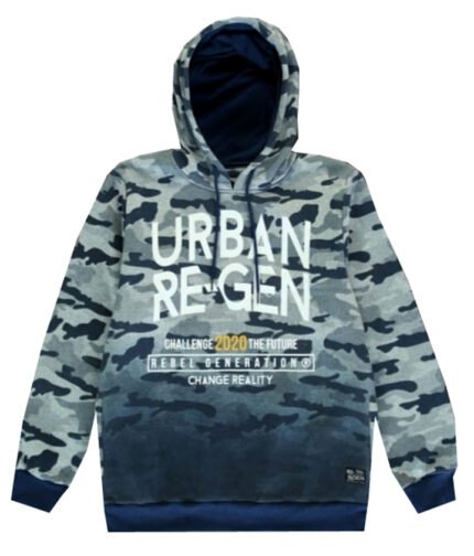 Μπλούζα Μακρυμάνικη Φούτερ Σκούρο Μπλε EB 4507