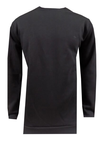 Μπλούζα Μακρυμάνικη Φούτερ Μαύρη Μεγάλα Μεγέθη / Υπερμεγέθη ORG 231 065