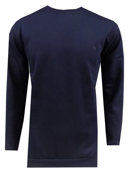 Μπλούζα Μακρυμάνικη Φούτερ Σκούρο Μπλε Μεγάλα Μεγέθη / Υπερμεγέθη ORG 231 065