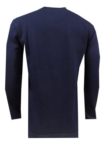 Μπλούζα Μακρυμάνικη Φούτερ Σκούρο Μπλε Μεγάλα Μεγέθη / Υπερμεγέθη ORG 231 065