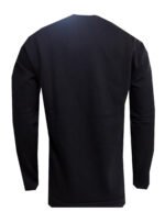 Μπλούζα Μακρυμάνικη Φούτερ Μαύρη Μεγάλα Μεγέθη / Υπερμεγέθη ORG 231 066