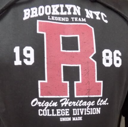 Μπλούζα Μακρυμάνικη Φούτερ Μαύρη Μεγάλα Μεγέθη / Υπερμεγέθη ORG 231 074