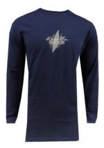 Μπλούζα Μακρυμάνικη Μακό Σκούρο Μπλε Μεγάλα Μεγέθη / Υπερμεγέθη ORG 231 080