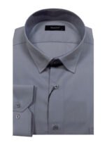 Πουκάμισο Μακρυμάνικο Γκρι Μεγάλα Μεγέθη / Υπερμεγέθη PG 22502 011