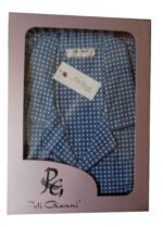 Πυζάμα Κλασική Γαλάζια Μοτίβο Μεγάλα Μεγέθη / Υπερμεγέθη PG 22776 01