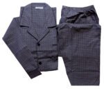 Πυζάμα Κλασική Γκρι Μοτίβο Μεγάλα Μεγέθη / Υπερμεγέθη PG 22776 02