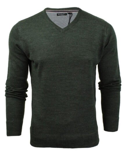 Μπλούζα Μακρυμάνικη Πλεκτή Χακί BS QUAZAR H