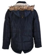 Μπουφάν Παρκά Σκούρο Μπλε Μεγάλα Μεγέθη / Υπερμεγέθη SM DONOVON N